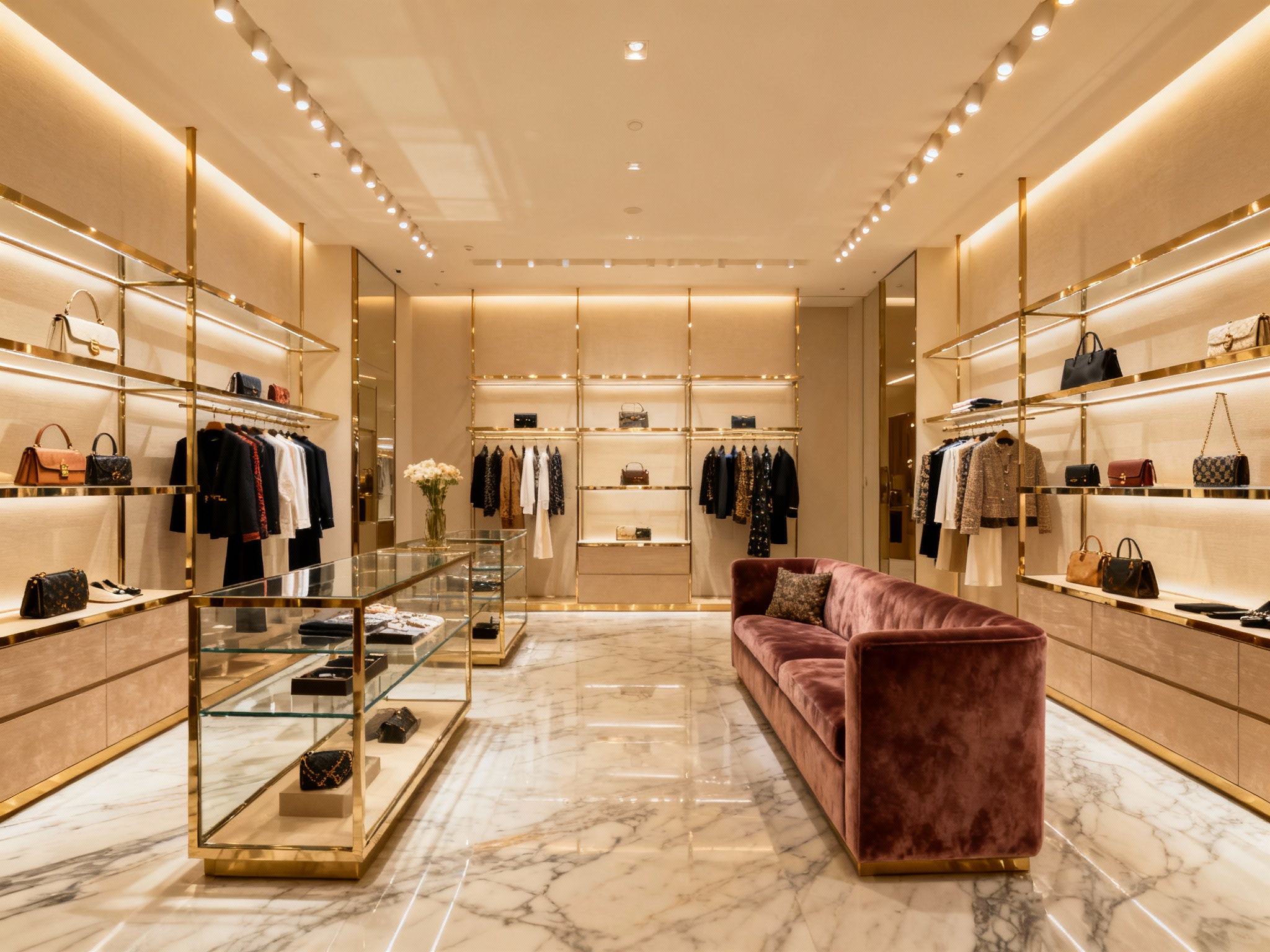 銅鑼灣精品店設計